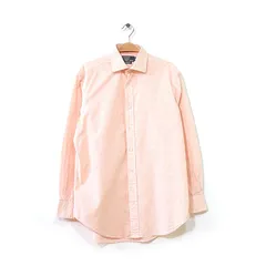 ポロ バイ ラルフローレン コットン チェック柄 長袖シャツ メンズS相当 オレンジ系 Polo by Ralph Lauren 古着 CA0662