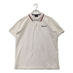 中古 メンズ テーラーメイド Taylor Made 半袖ポロシャツ L 白 ホワイト 春夏 シンプル
