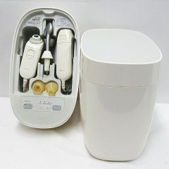 通電のみ確認 saqina サキナ pino ピノ steamer ＆ tesla cleaner スチーム 美顔器 取扱説明書 DVD付き Z0001-0428③