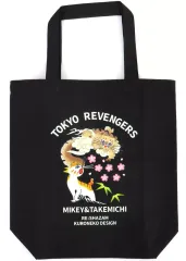 東京リベンジャーズ:黒ねこ意匠　九井/乾(ココイヌ)トートバック 1fcc037fe3d66993102dd9c080336b