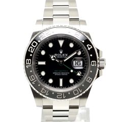 【楠本質店/元住吉】未使用品　ロレックス/ROLEX　GMTマスター2　126710GRNR　灰黒ベゼル　オイスターブレス　ランダム番　購入日：2024年6月　メンズ　腕時計