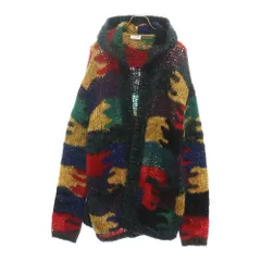 SAINT LAURENT PARIS (サンローランパリ) 18AW Mohair Long Cardigan 526934 YA2SQ モヘアロングカーディガン マルチのサムネイル