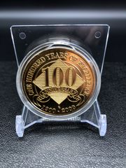 希少 Coleman コールマン 100周年記念メダル コレクション インテリア