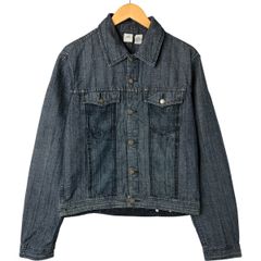 古着 ジョルジオアルマーニ Giorgio Armani ARMANI EXCHANGE ヘリンボーン デニムジャケット Gジャン メンズM相当/eaa544597