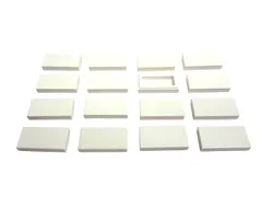 レゴ★未使用！白色の１×２タイル１６点セット
