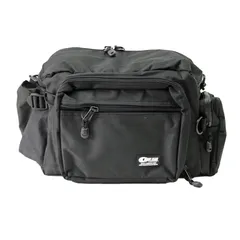 ヒップバッグ 釣り WAVE GEAR KP-143 KP-144 フィッシング ブラック