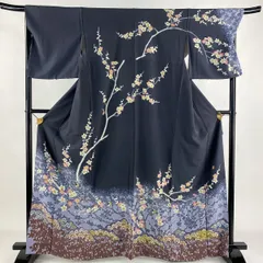 正絹　上質な訪問着　袷　裄69 正絹 上質な訪問着 袷 裄69