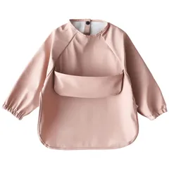 新品 [GoUseGo] お食事エプロン 長袖 ベビー 食事用エプロン 男の子 女の子 袖付き 離乳食エプロン 赤ちゃん 防水 お食事スタイ 洗える 幼児 エプロン スモック 子供 キッズ 保育園 幼稚園用 入園準備