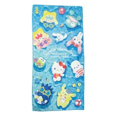 サンリオキャラクターズ サマーフローティング クイックドライバスタオル Sanrio