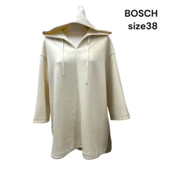 ◆ボッシュ BOSCH パーカートップス 長袖 オフホワイト サイズ38、9号 レディース S5T555のサムネイル
