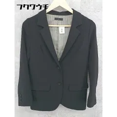 ◇ ◎ ESTNATION エストネーション シングル2B 長袖 テーラード ジャケット サイズ36 ブラック レディース 【中古】 【1002801610531】のサムネイル