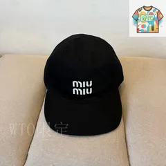★超美品★miu miu ブラック ベースボール 　キャップ M 値下げ不可 miu miu ブラック ベースボールキャップ - メルカリ