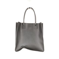 美品 ZUCCA ズッカ フェイクレザー ロゴ トートバッグ レディース AY6332 【中古】