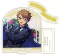 【中古】アクリルスタンド・アクリルパネル 鳴上嵐 追憶*モノクロのチェックメイト アーチアクリルスタンド 「一番くじ あんさんぶるスターズ!～追憶セレクション メモリアル～」 C賞