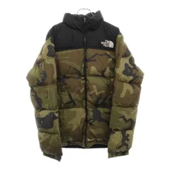 THE NORTH FACE (ザノースフェイス) NOVELTY NUPTSE JACKET ノベルティ ヌプシダウンジャケット 迷彩柄 カモ カーキ ND91842