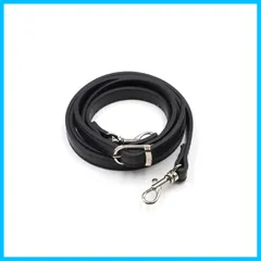 【在庫処分】持ち手ストラップ ショルダースト 交換用 バッグ修理 単品 ひも ショルダーバッグ ラップ 調節可能 ショルダーベルト バッグ用 レザー カバン 約120cm バッグ ショルダー (ブラック+シルバーバックル)… ショルダーストラップ YINKE