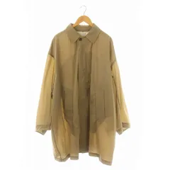 カラー kolor 24SS クリスピーナイロンCOAT コート アウター ステンカラー 2 M ベージュ /YQ ■OS ■SHのサムネイル