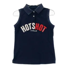 サイズ：00 PEARLY GATES パーリーゲイツ  ノースリーブポロシャツ  ネイビー系 [240101533426] ゴルフウェア レディース ストスト