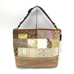 ◆COACH◆コーチ パッチワーク ワンショルダーバッグ ハンドバッグ