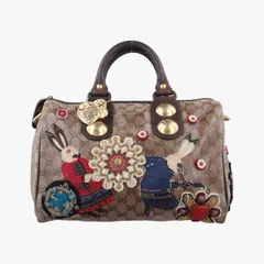 【超希少】GUCCI グッチ　GG バブーシュカ　クリスタル　ボストン　レトロ 楽天市場】GUCCI グッチ GGクリスタル ハンドバッグ ミニ