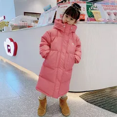 子供服 コート 女の子 男の子 ガールズ ダウン綿コート キッズ ダウン ード付き 厚手 ロング丈 アウター 無地 かわいい おしゃれ カジュアル 男女兼用 冬服 保温 防風 防寒 暖かい 通園 通学 新年 誕生日祝い hzyfa11☆DZ30675