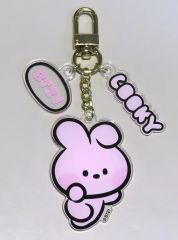 中古】雑貨 COOKY(ジョングク) アクリルキーリング minini 「BT21