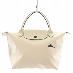 ロンシャン LONGCHAMP ルプリアージュ クラブ S ハンドバッグ トートバッグ レザー 白 ホワイト /AN22 ■OF