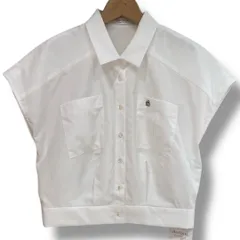 【即完売品！】Trois Logo Cropped Shirt Trois Logo Cropped Shirt