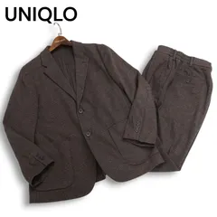 UNIQLO ユニクロ 秋冬 千鳥柄★ ストレッチ コンフォート ジャケット & パンツ セットアップ スーツ Sz.M メンズ