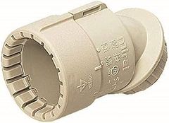 未来工業 45度曲がりコネクタ PF管22用 10個価格 FNVK-22G