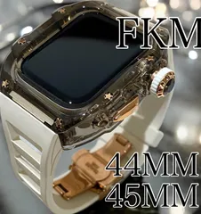 アップルウォッチバンド ラバーベルト カバー　Apple Watch ケース 45 44mmスポーツ13