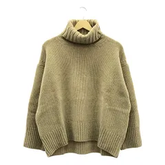 GALERIE VIE / ギャルリーヴィー | ファインウール タートルネック ニット プルオーバー | S | ベージュ | レディース
