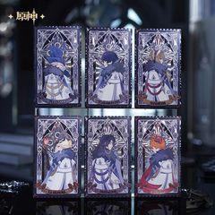 原神 缶バッジ 執行官 ファトゥス 霜痕と権焔シリーズ 公式正規品 1BOX