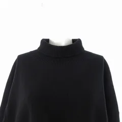 B&Y ユナイテッドアローズ BEAUTY&YOUTH ビューティー&ユース ミラノリブタートルネックニットプルオーバー 長袖 カシミヤ混 黒 ブラック 1613-199-3414 /NY