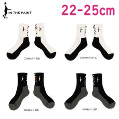 INTHEPAINT インザペイント ソックス 靴下 バスケットボール ITP25307 22-25cm