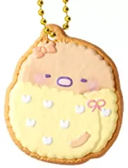 【中古】食玩 キーホルダー 13.とんかつ(おやすみ) 「すみっコぐらし COOKIE CHARMCOT2」