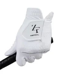 ★送料込★ZEROFIT インスパイラルグローブ ユニセックス ホワイト 左手用【ヤマトネコポス便発送】