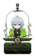 【中古】アクリルスタンド・アクリルパネル シルバー 「ディズニー ツイステッドワンダーランド シースルーアクリルスタンド Vol.4」