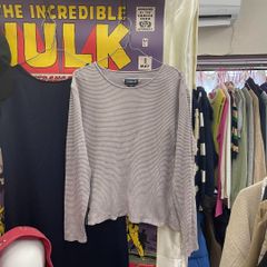 良品 Patagonia パタゴニア ボーダーカットソー  フライスカットソー ボートネック ピンク S インナー使いOK オールシーズンOK レイヤードオススメ！