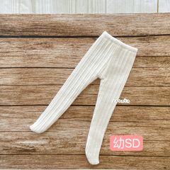 JANAYA ハンドメイド　幼SD服　タイツ　ホワイト　翌日発送