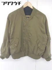 ◇ INGNI イング リバーシブル 長袖 ブルゾン ジャケット サイズM カーキ ブラック系 レディース  【中古】 【1107210002851】