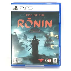 □ プレイステーション PS5ソフト Rise of the Ronin Z version ( ライズオブローニン )【CEROレーティング「Z」】 開封品