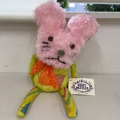 ボビーダズラー　ピンクのクマのぬいぐるみ　一点もの BOBBY DAZZLER ボビーダズラー の お人形 高価査定&宅配買取なら