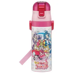 キミとアイドルプリキュア 超軽量ロック付ワンプッシュダイレクトステンレスボトル スケーター