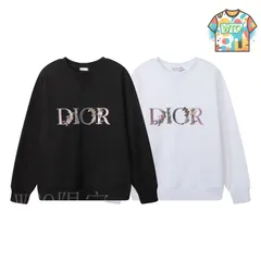 【今日WTO】D* レター花卉ロゴ刺繍クルーネックセーター-XL52
