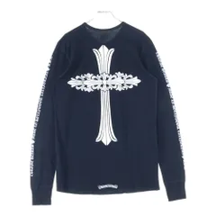 極美品 Chrome Hearts クロムハーツ フローラルクロス ロンT CHROME HEARTS クロムハーツ（原本無） LONG SLEEVE フローラル