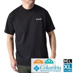 Columbia コロンビア 《011Black_Back_Print》新品 未使用 ヤハラフォレストグラフィックショートスリーブTシャツ 半袖 速乾 紫外線対策 UPF50【D7R】【メール便2】ファッション メンズ M L XL 夏