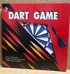 新品未開封】ヴィンテージ ダーツボード セット 18インチ ダーツ6本付