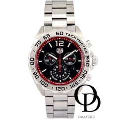 【ODAFUKU】【おだ福】【オダフク】【おだふく】タグホイヤーTAG Heuer フォーミュラ1 クォーツ クロノグラフ Formula 1 Quartz Chronograph CAZ101Y.BA0842 防水200m メーカー箱 メーカー保証書 美品