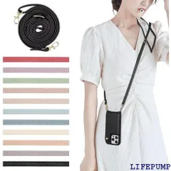 YerlyLan ストラップ 落下防止 iPhone 14 携帯ストラップ スマホ スマートフォン スマホカバー スマホストラップ首掛け iPhone 15 落下防止 iPhone 14 スマホケース ショルダーストラップ 落下防止 iP ブラック 1306